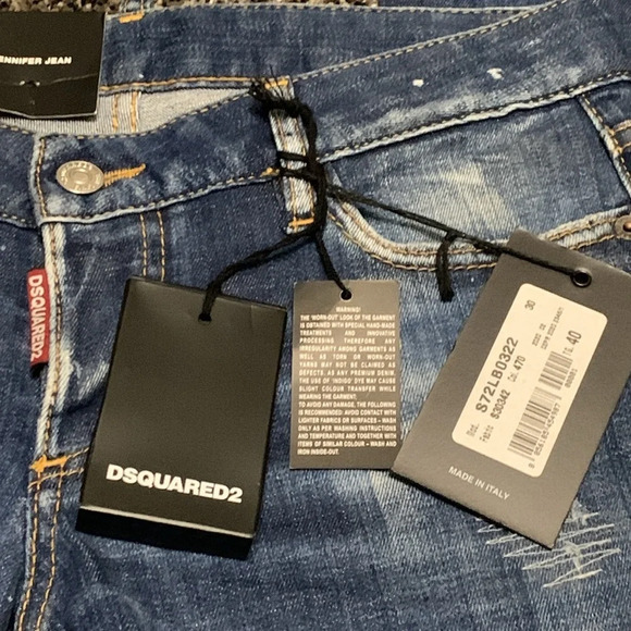 DSQUARED2 Jennifer Jean Sz 4 - Picture 7 of 14